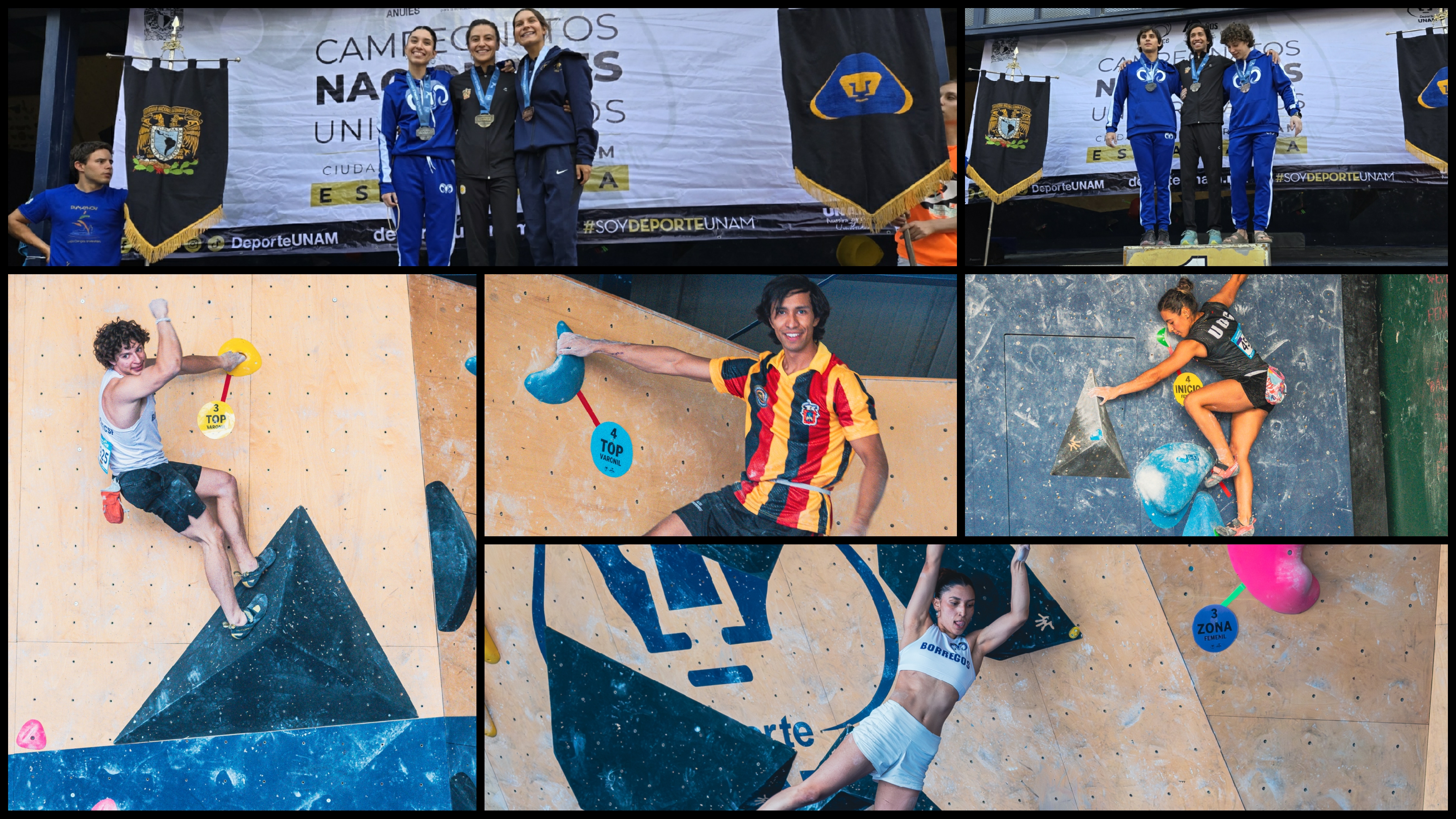 El Muro Susurra Historias: Crónica de la Semifinal Universitaria de Boulder ANUIES 2025