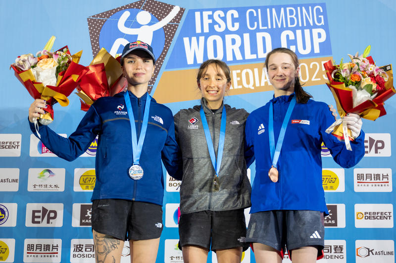 Resumen de la Final Femenina de Boulder en Keqiao 2025